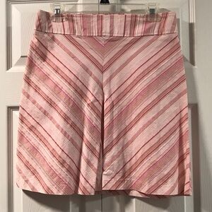 RAG Pink Striped Skirt